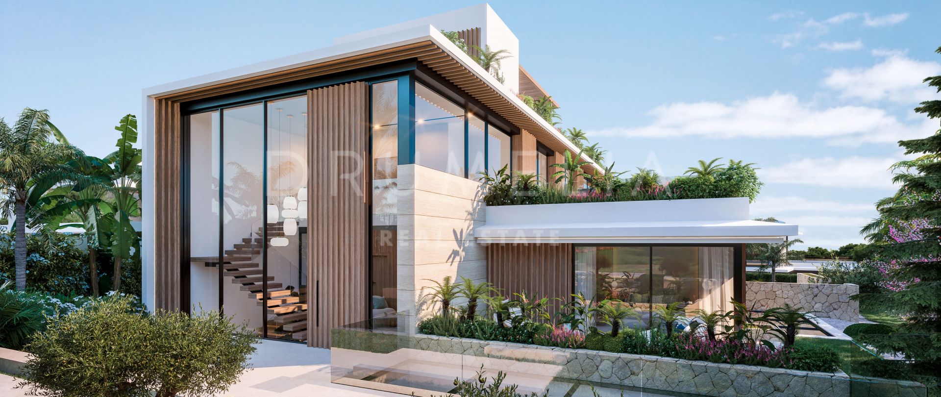 Neue beeindruckende moderne Villa für luxuriösen Lebensstil, Cascada de Camoján, Marbella Golden Mile