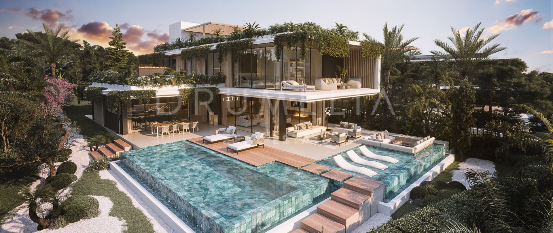 Nouvelle villa contemporaine impressionnante pour un style de vie luxueux, Cascada de Camoján, Marbella Golden Mile