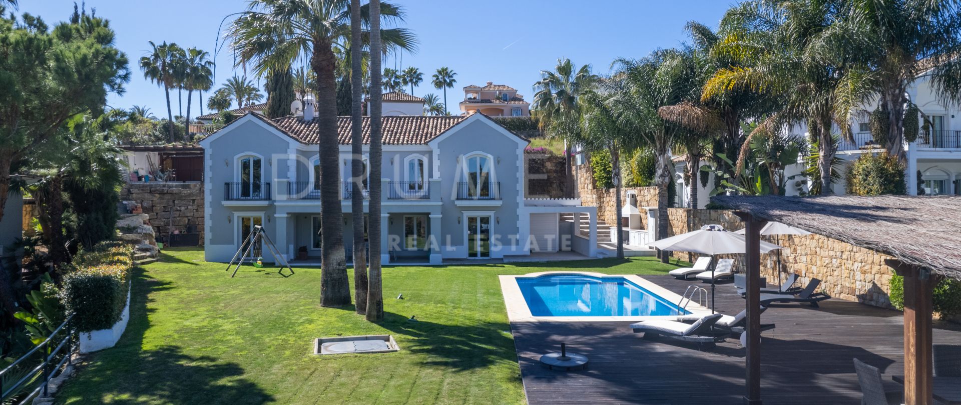 Elegant luxury villa in the heart of the prestigious Golf Valley, Nueva Andalucía, Marbella