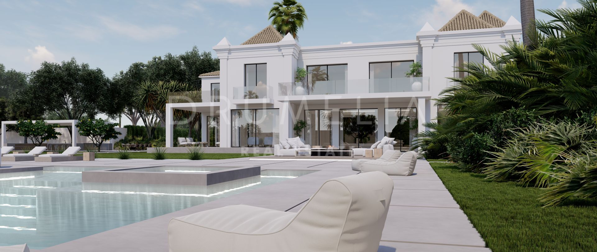 Exclusieve, volledig gerenoveerde high-end villa met geweldige voorzieningen in Paraiso Barronal, Estepona