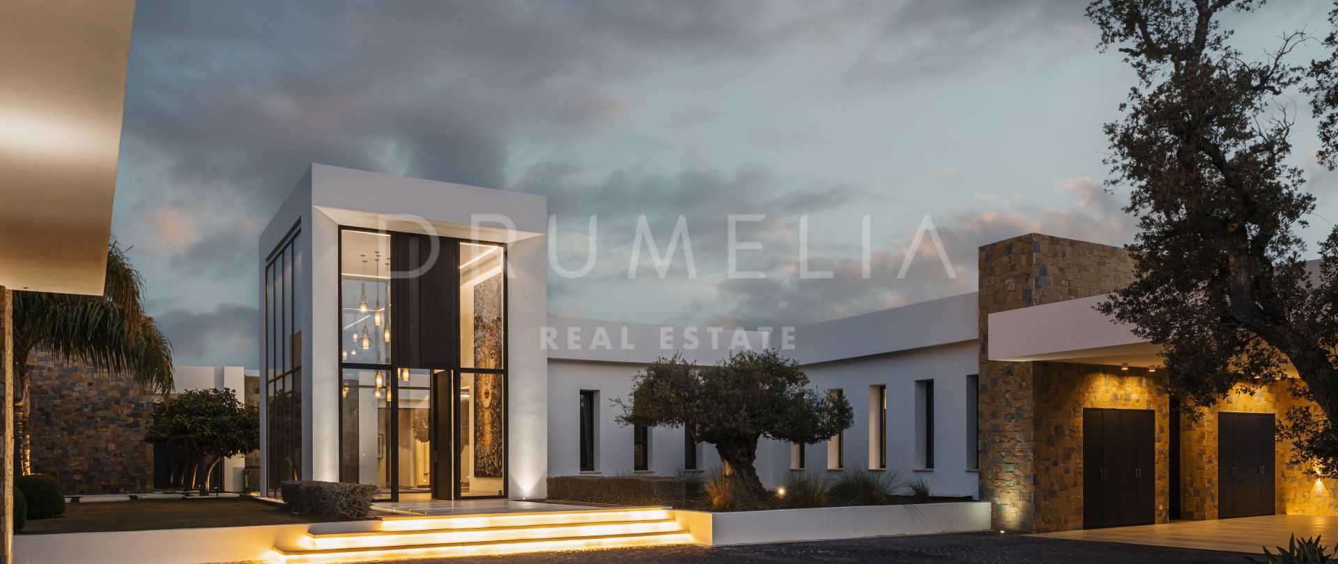 Villa Calma - Moderne herskapshus bygget på ett plan, i Marbella Club Golf Resort