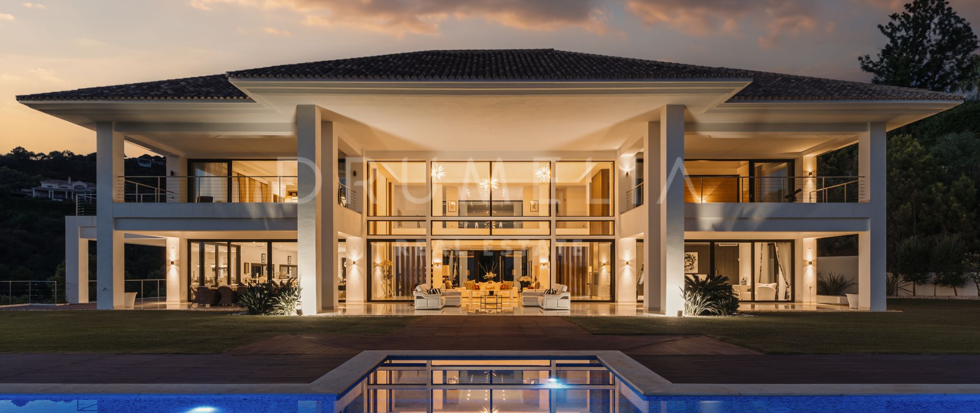 Villa Shiro - Werkelijk adembenemend modern huis van hoge kwaliteit in La Zagaleta, Benahavis, te koop