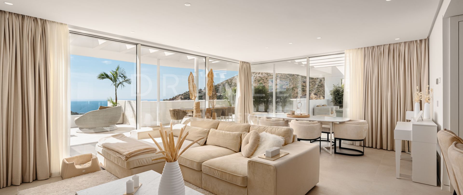 YOZORA VIEWS - Yozora Views - Modern duplex penthouse with panoramic views for luxurious lifestyle, Palo Alto, Ojen