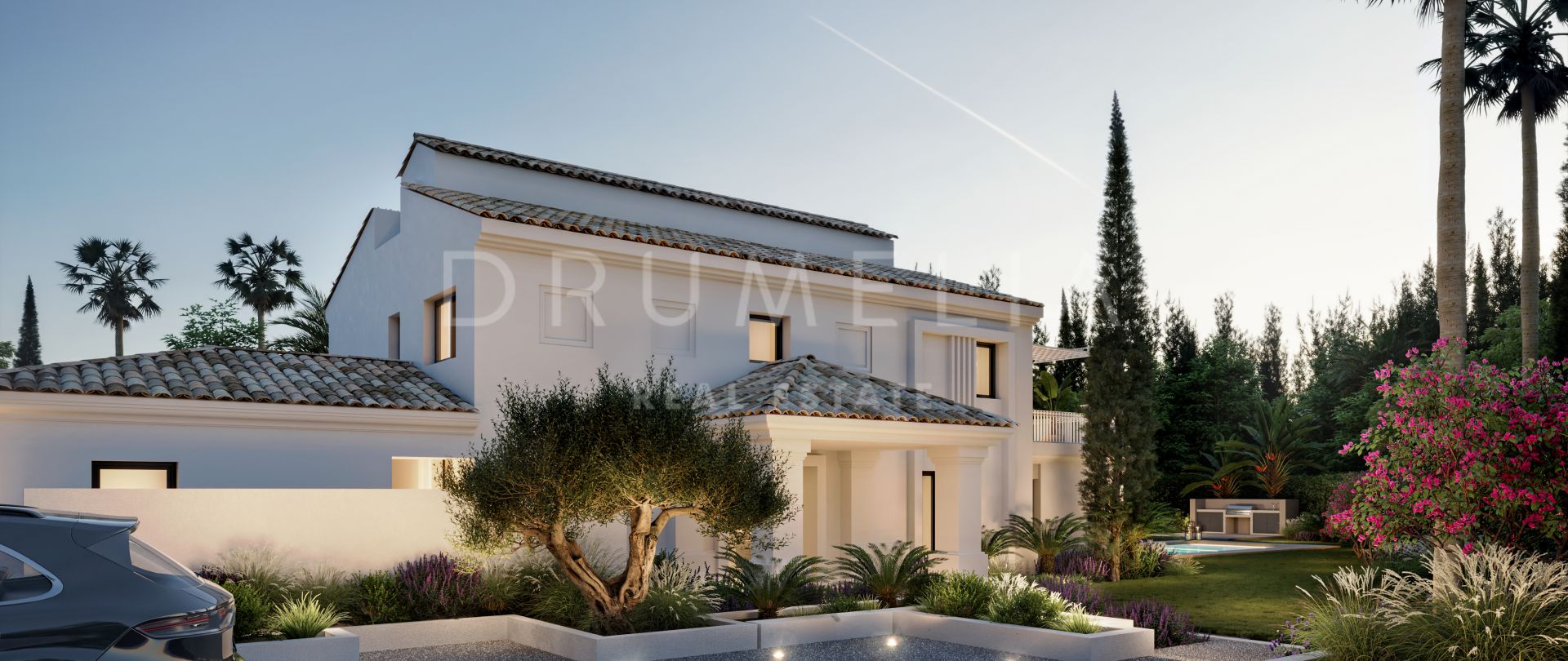 Nyrenoverat modernt hus för lyxig medelhavslivsstil i Nueva Andalucia