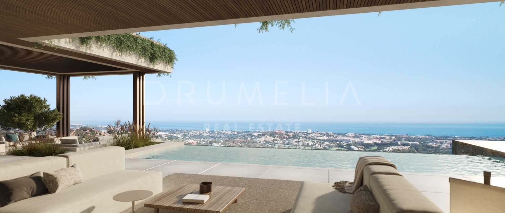 Luxuriöses 5-Schlafzimmer-Villa-Projekt in exklusiver Gated Community mit Panoramablick auf das Meer, Benahavís