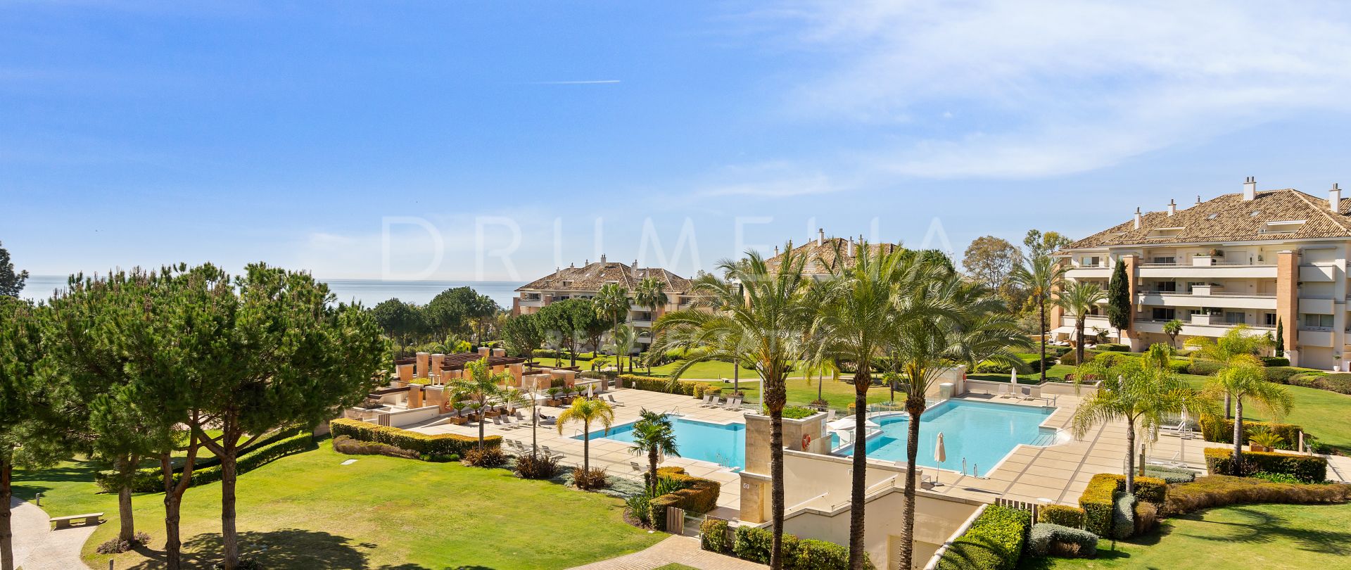 Fantastique appartement avec vue sur la mer à La Trinidad, Marbella Golden Mile