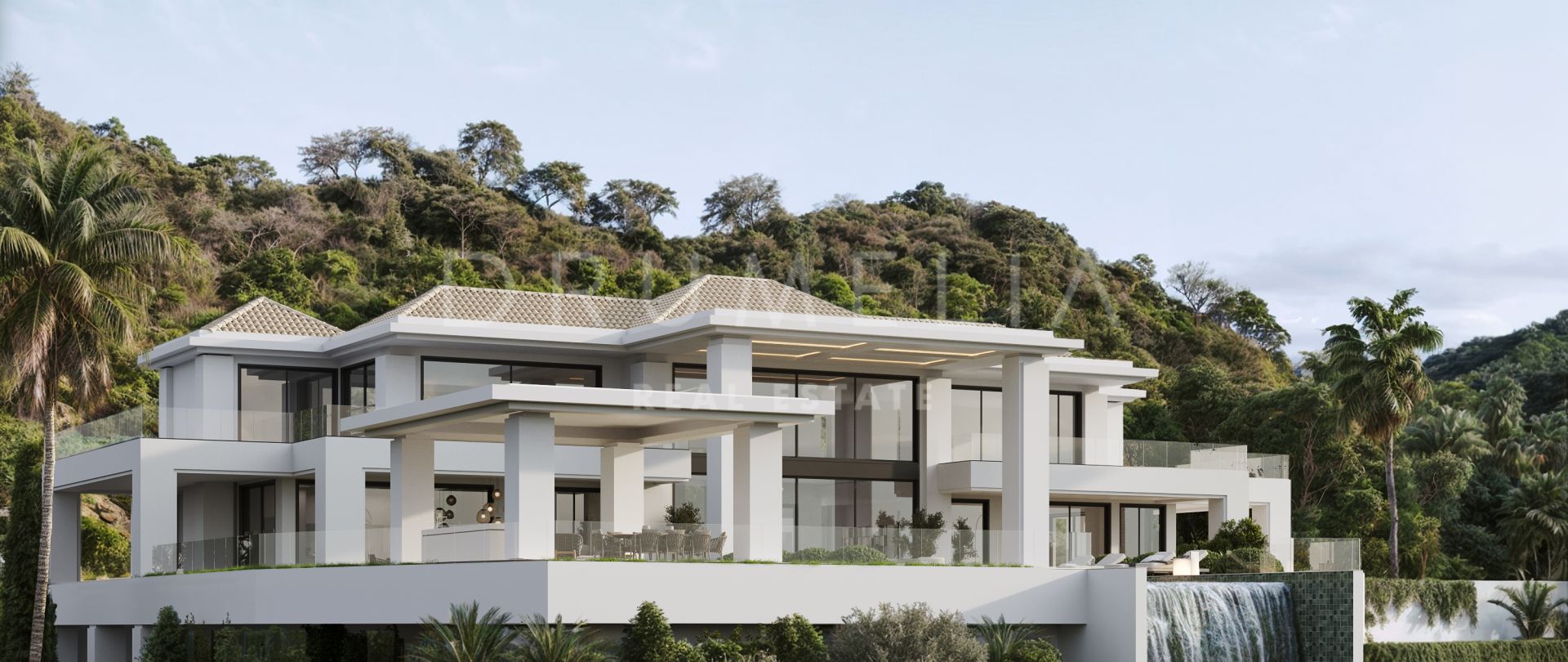 Villa Selini - Projet de construction d'un manoir de luxe à vendre à La Zagaleta, Benahavis.