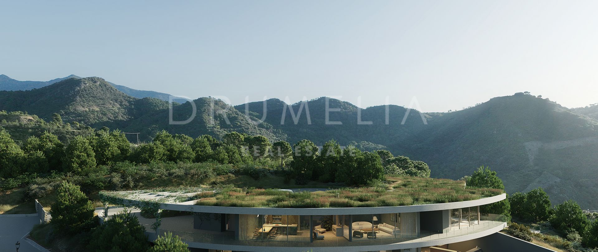 Off-Plan Luxury Villa with Expansive Terraces and Stunning Views in Monte Mayor