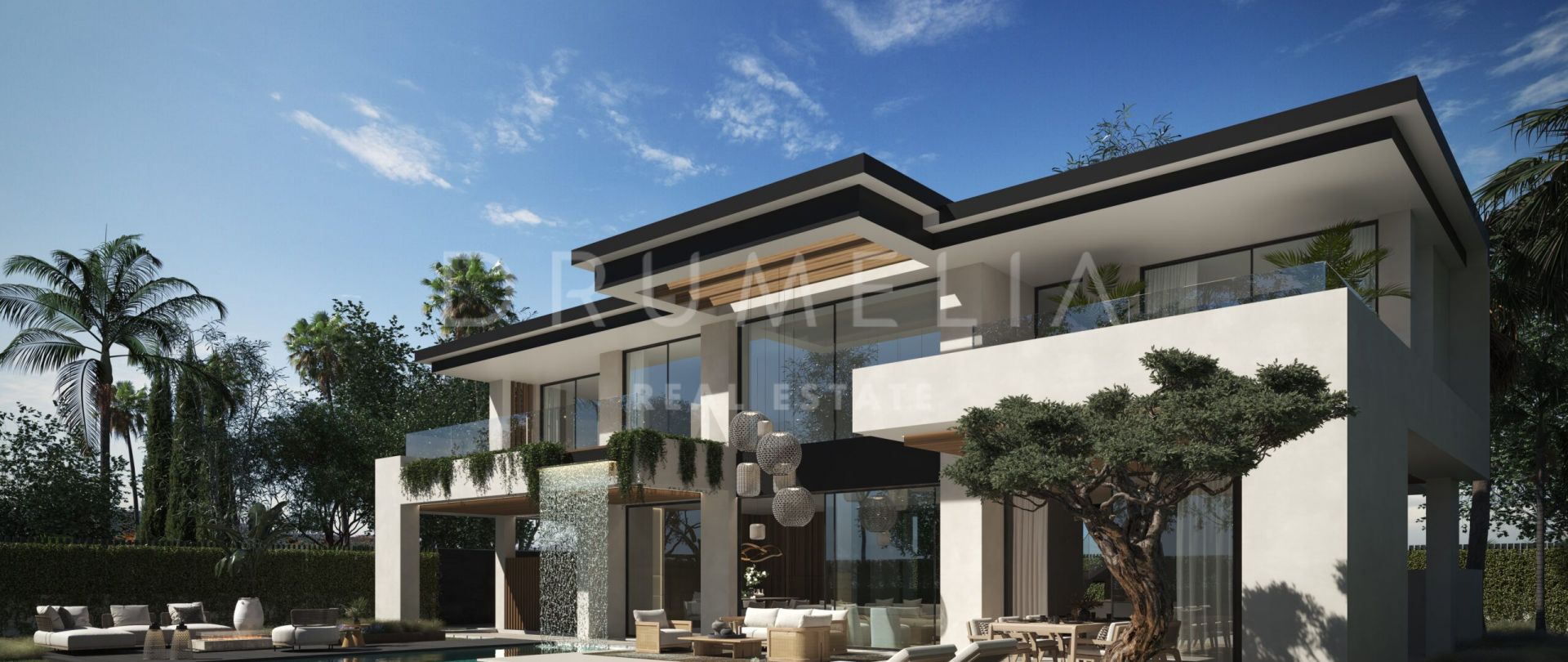 Luxe villa project in elegante eigentijdse stijl met high-end voorzieningen, Cortijo Blanco, Marbella