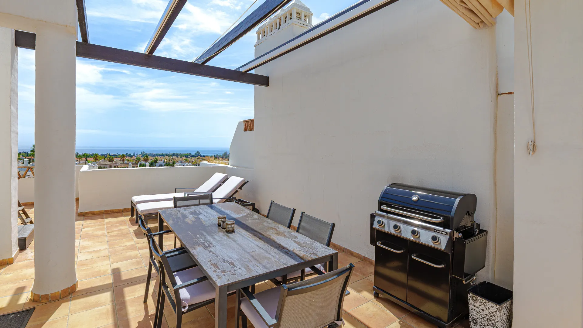 2 bedrooms Estepona duplex penthouse for sale