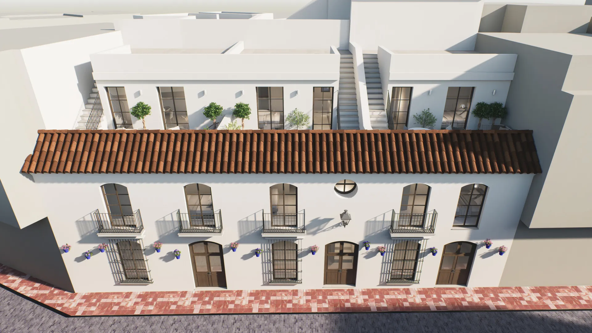 For sale Estepona Old Town town house with 3 bedrooms