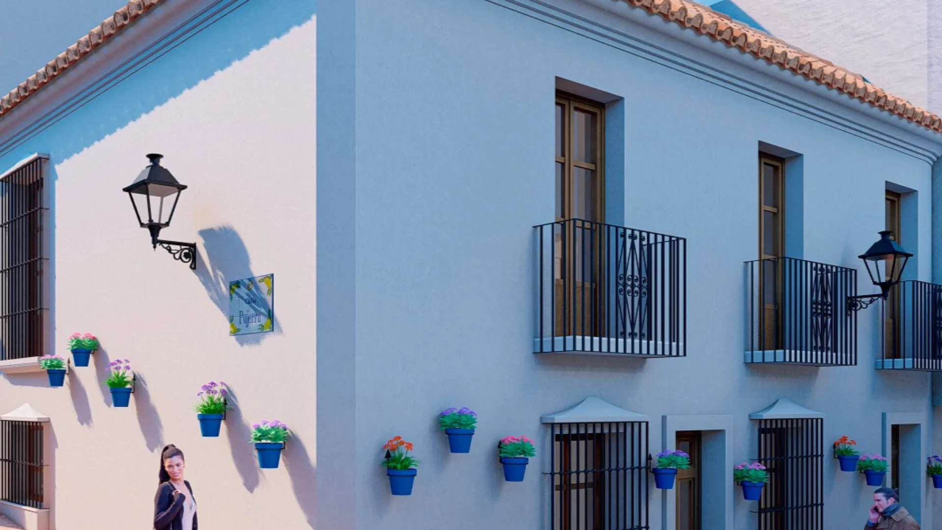 For sale Estepona Old Town town house with 3 bedrooms