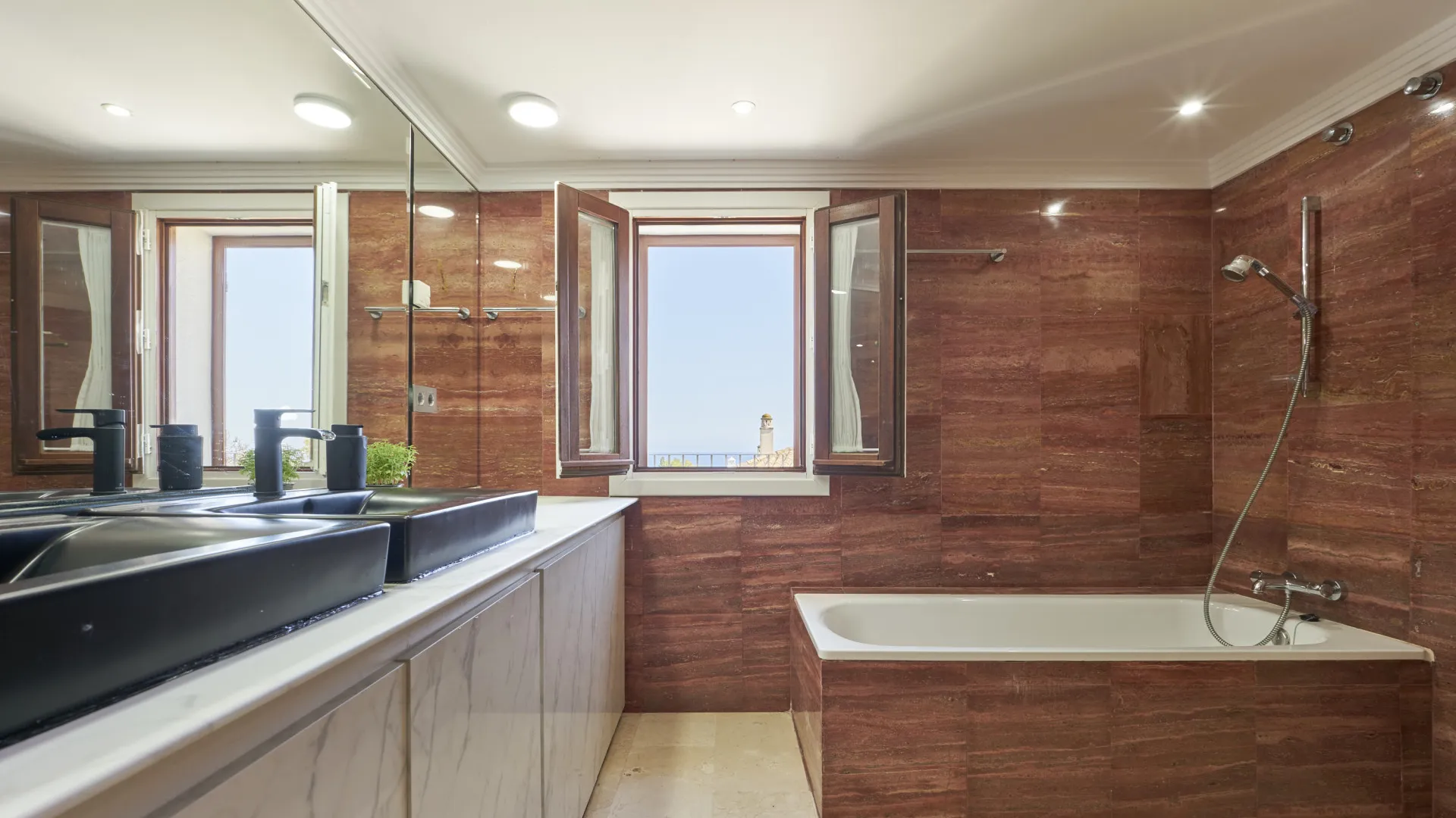 Marbella Golden Mile semi detached house for sale