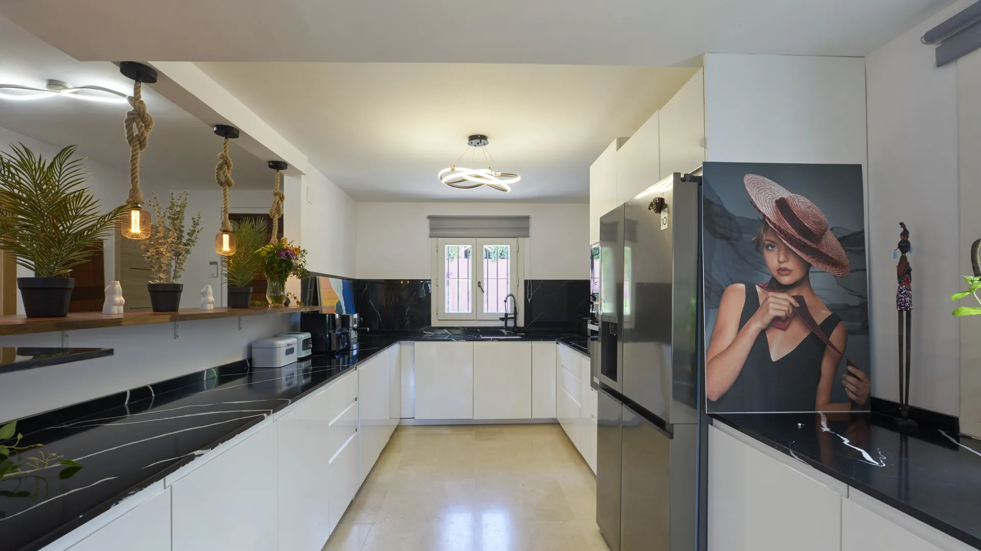 Marbella Golden Mile semi detached house for sale