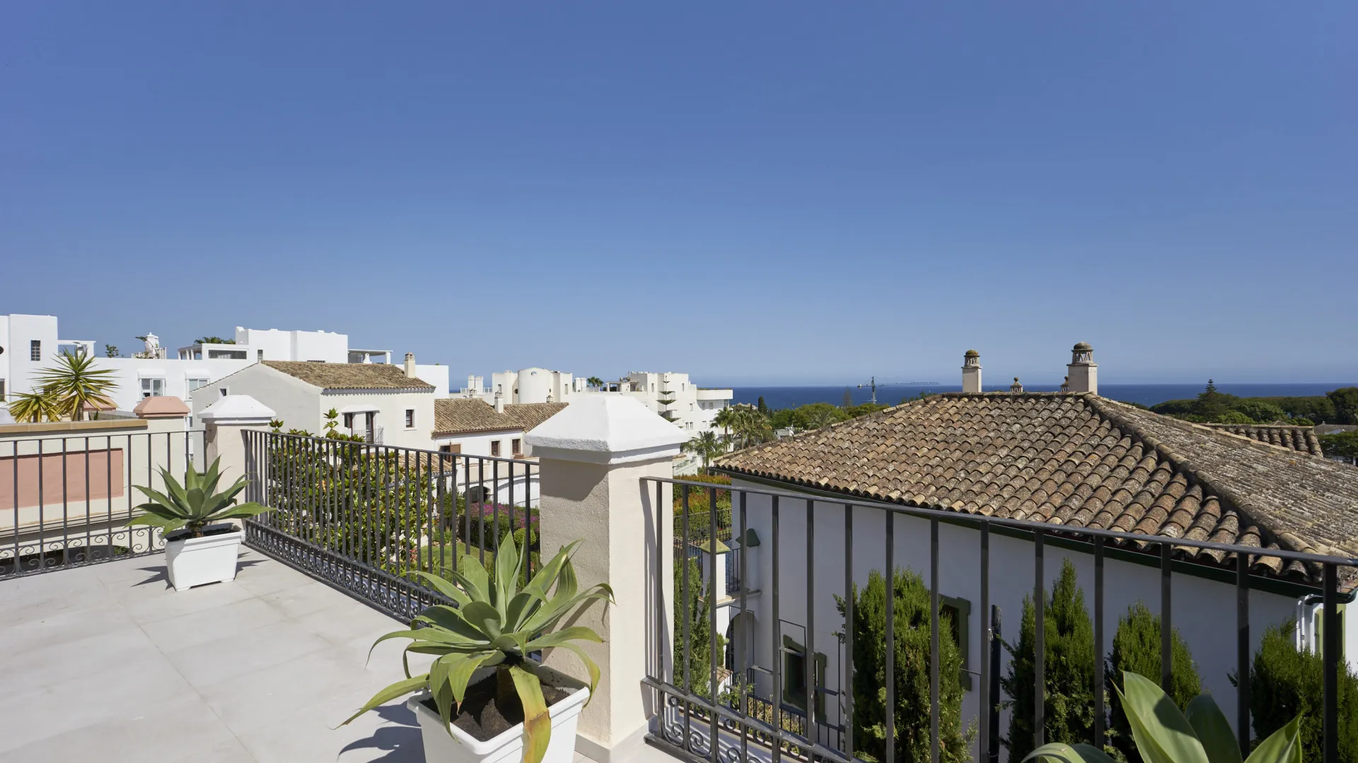 Marbella Golden Mile semi detached house for sale