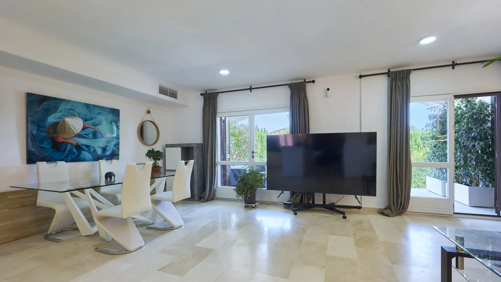 Marbella Golden Mile semi detached house for sale