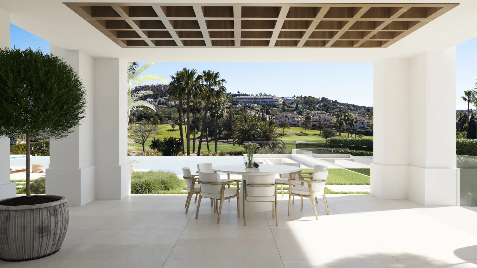 5 bedrooms villa in Los Flamingos Golf for sale