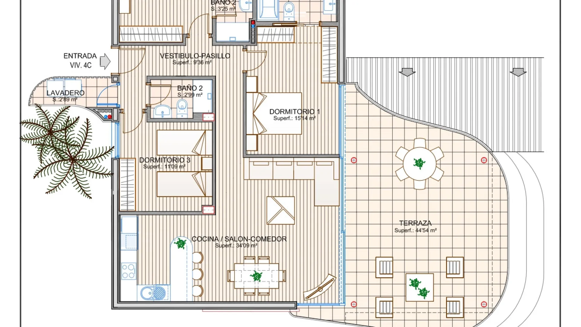Se vende apartamento en El Higueron