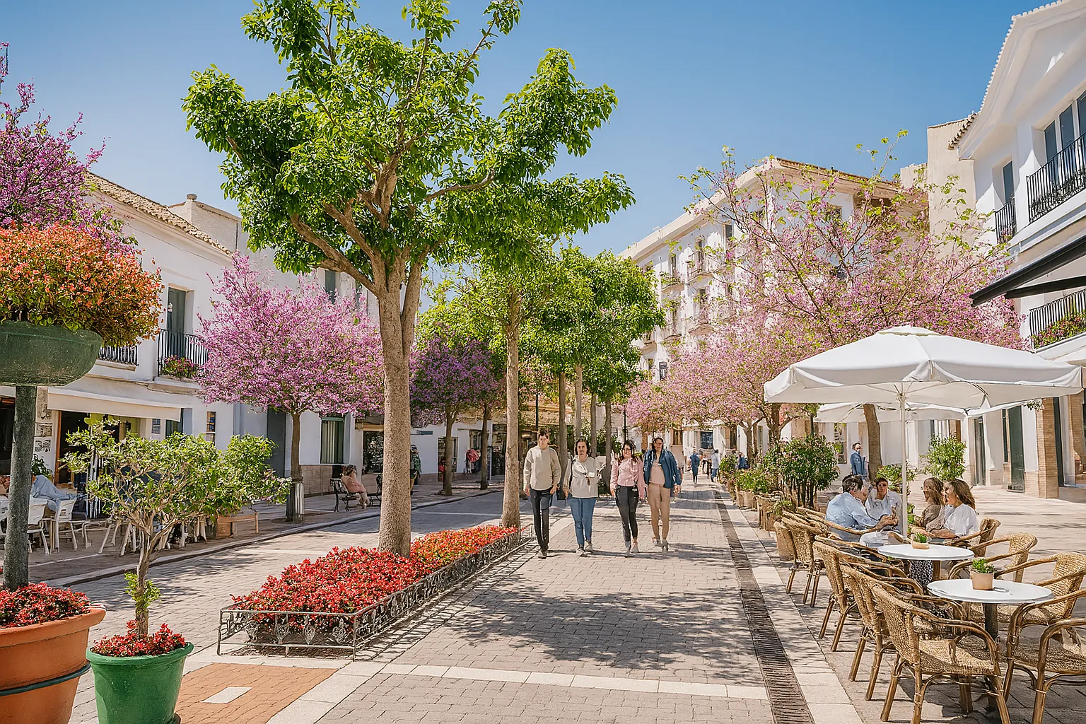 For sale Estepona 2 bedrooms ground floor apartment