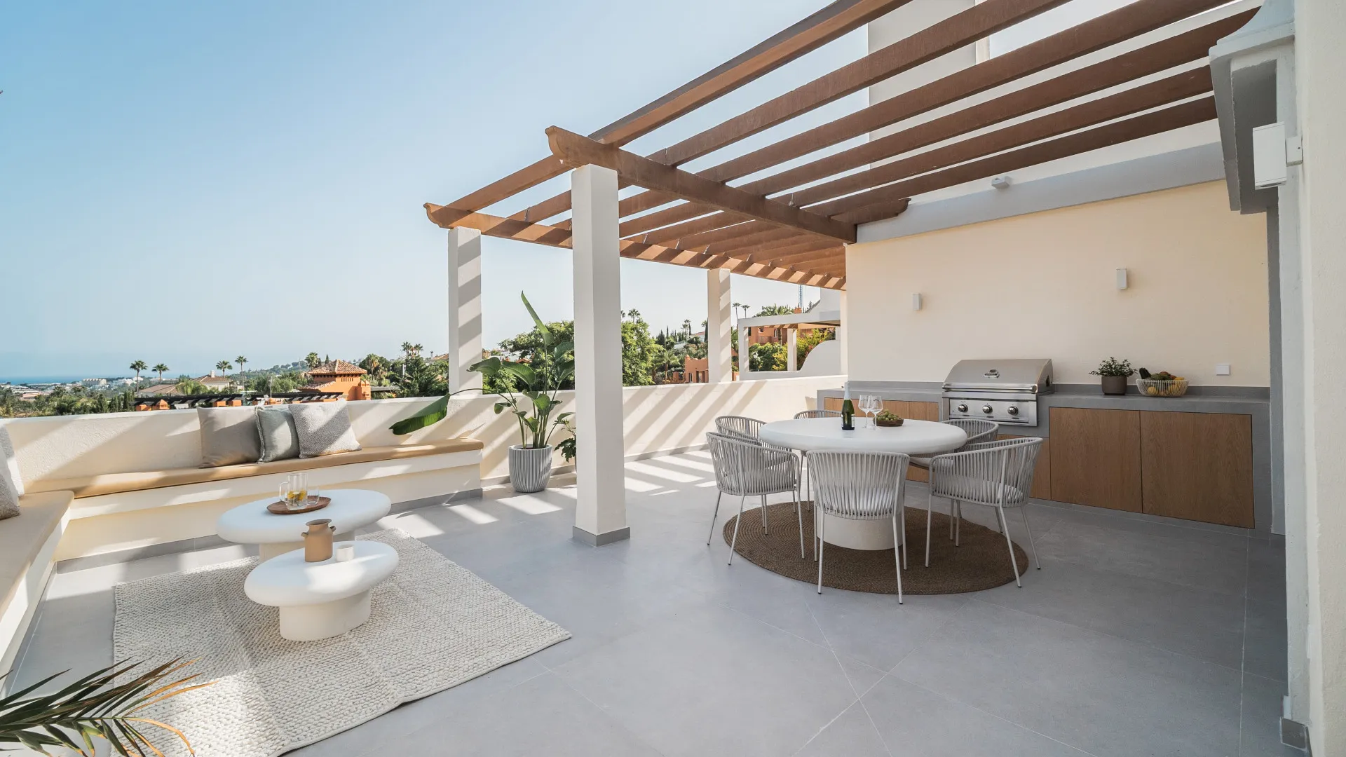 3 bedrooms Les Belvederes duplex penthouse for sale