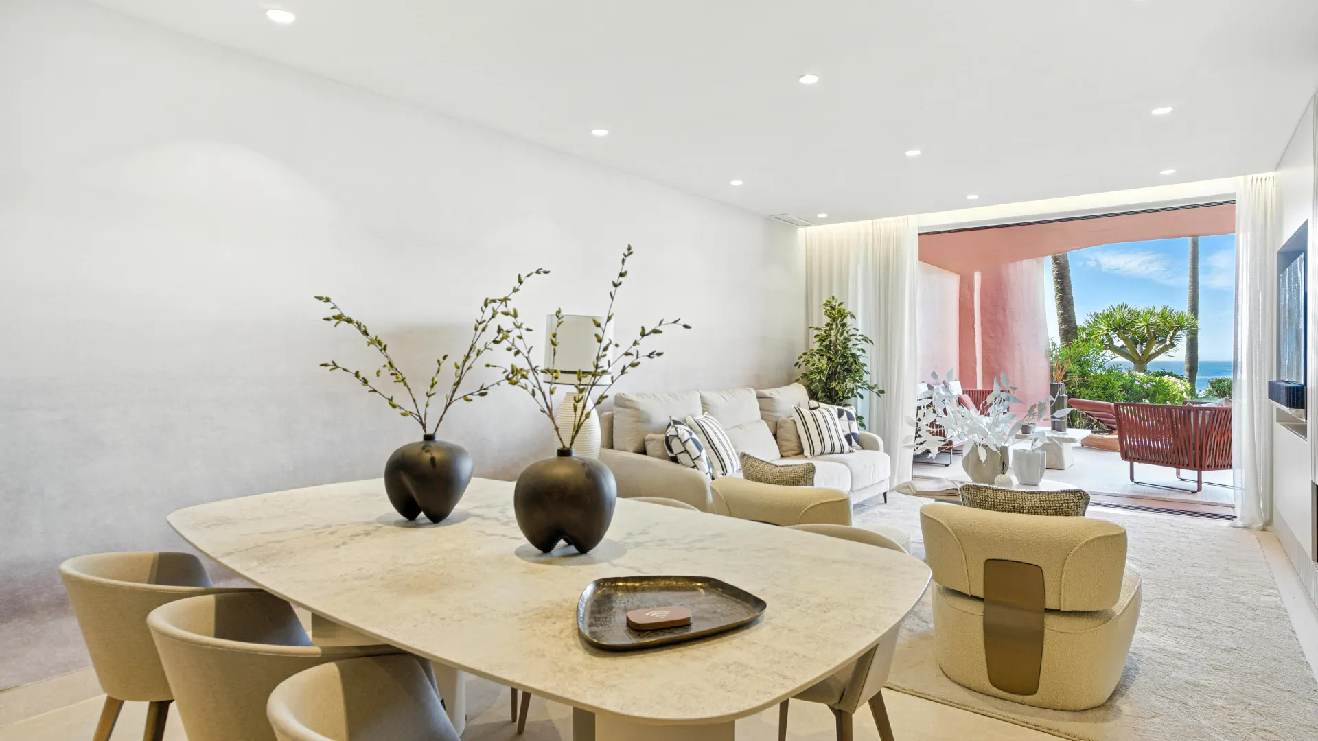 Menara Beach, apartamento planta baja a la venta