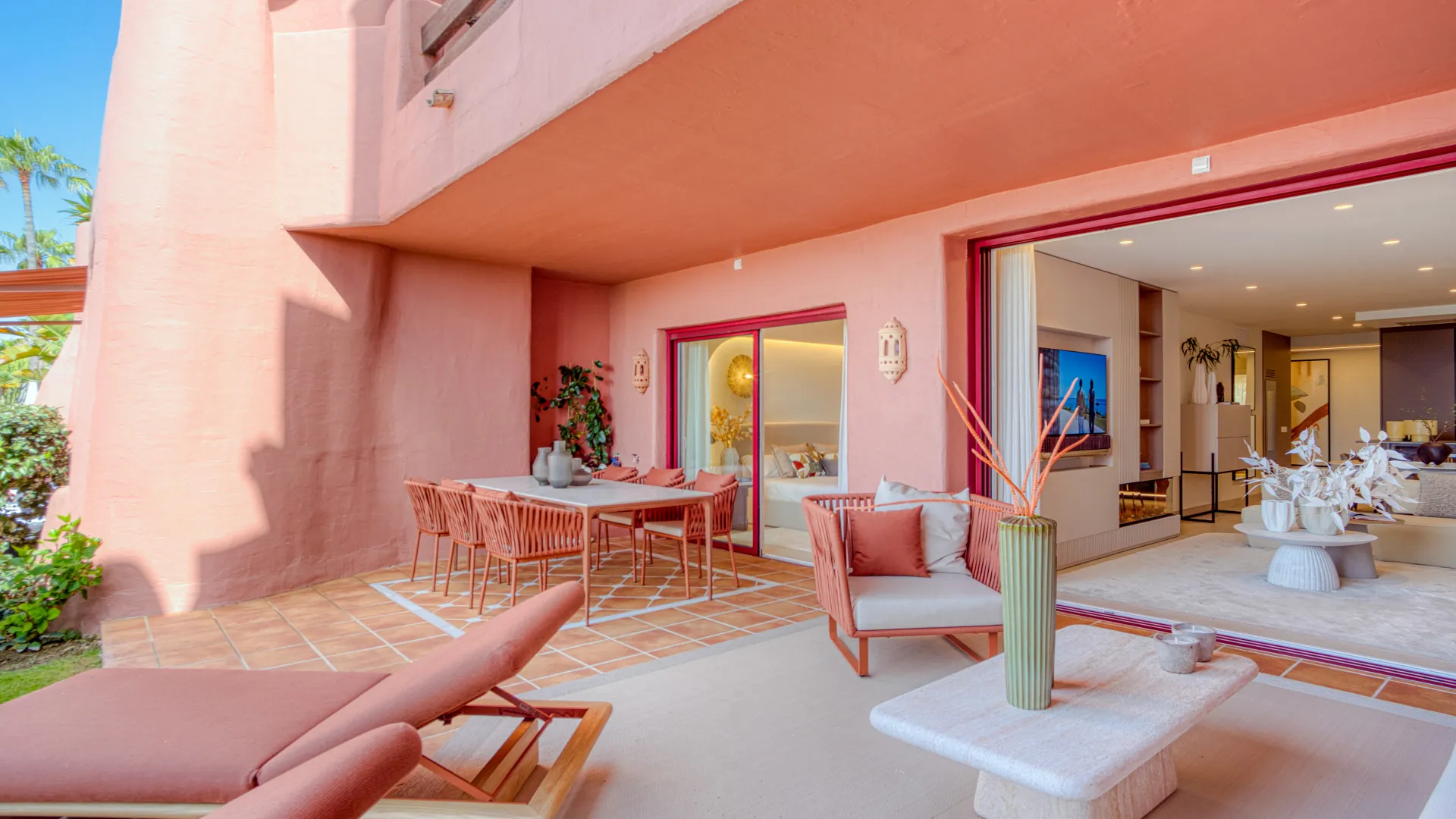 Menara Beach, apartamento planta baja a la venta
