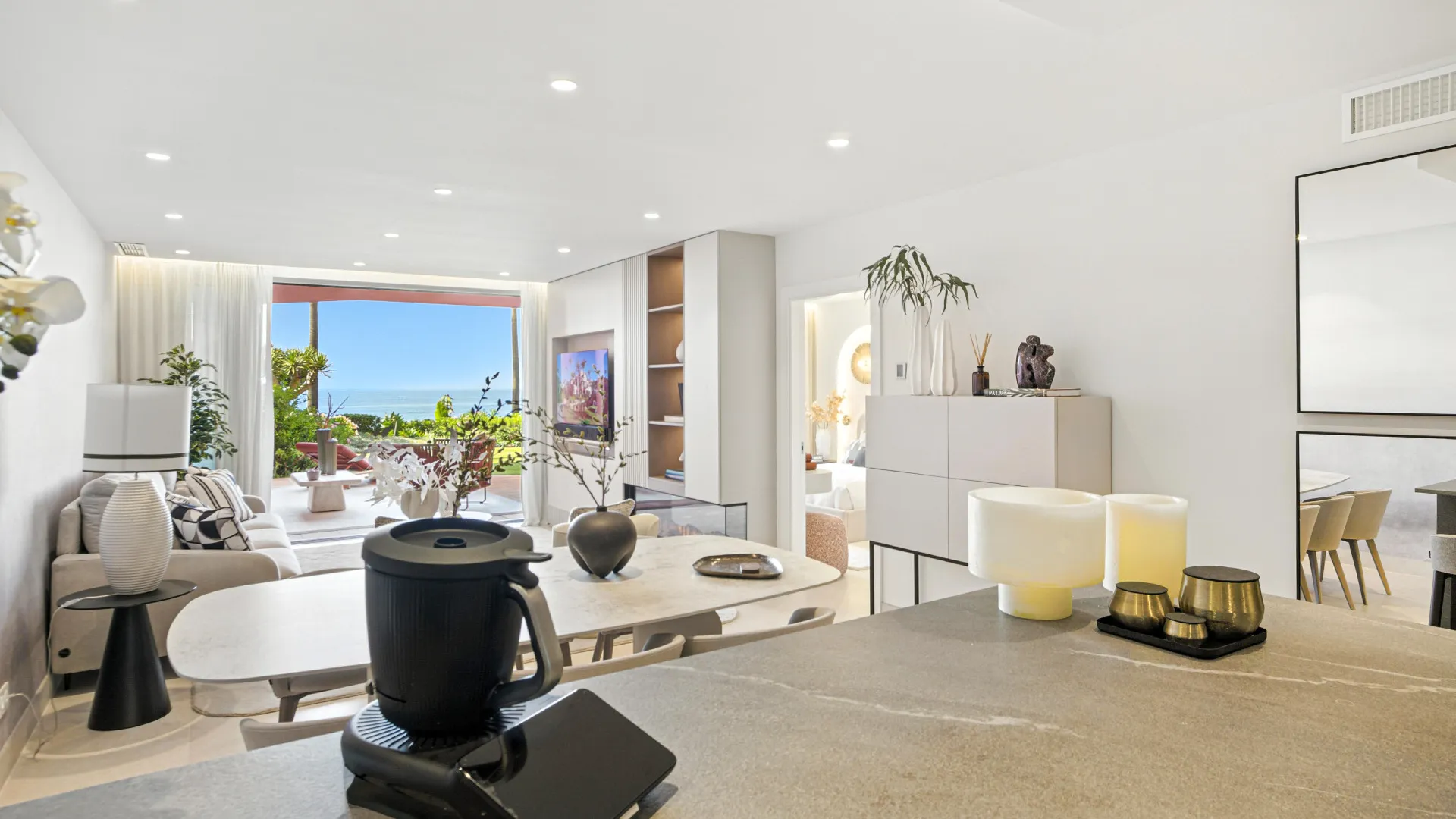 Menara Beach, apartamento planta baja a la venta