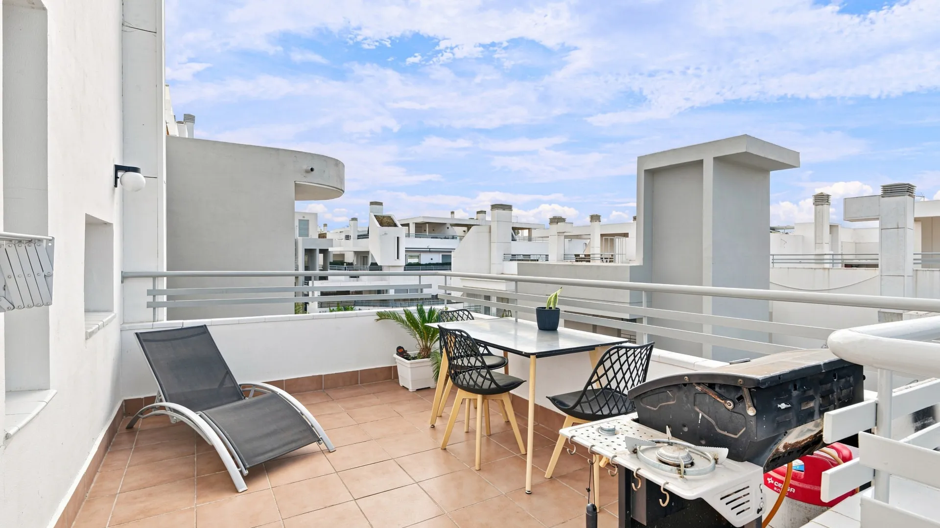 For sale Cala de Mijas duplex penthouse with 3 bedrooms