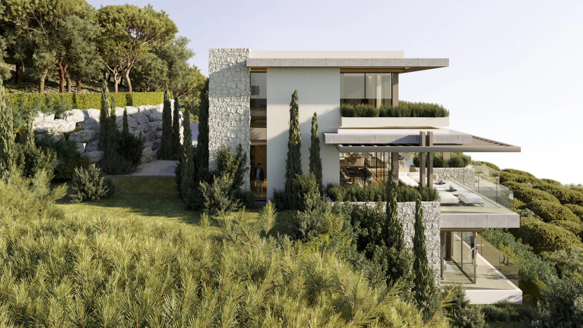 Villa for sale in Sierra Blanca Country Club with 5 bedrooms