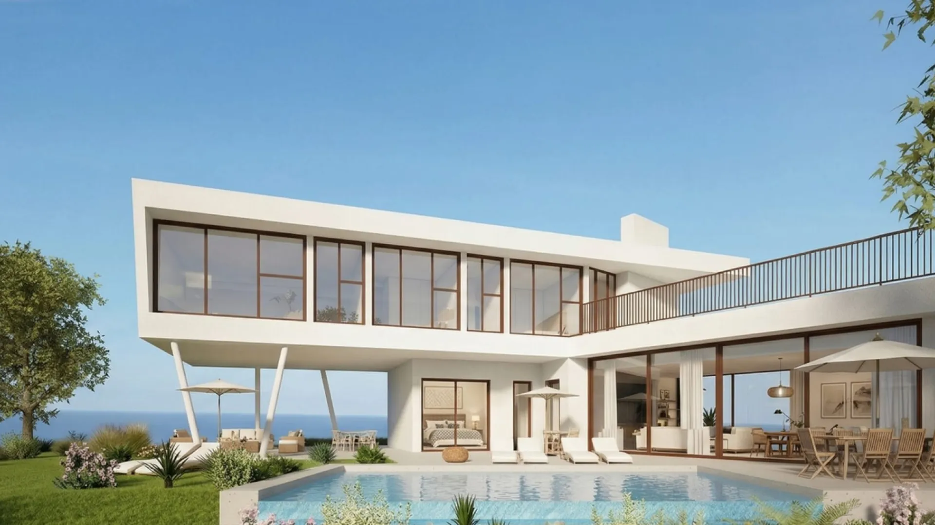 Villa en venta con 4 dormitorios en Campo Mijas