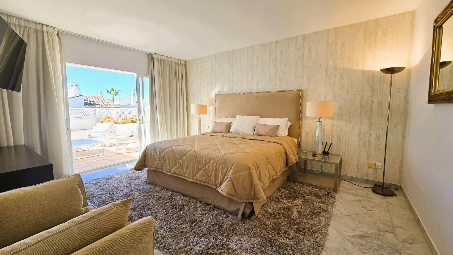 For sale Marina Puente Romano duplex penthouse with 4 bedrooms