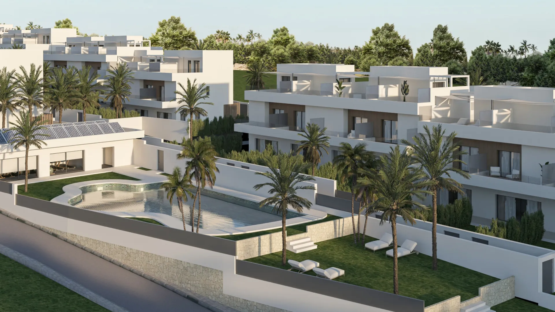 Adosado en venta en Palm Gardens con 3 dormitorios