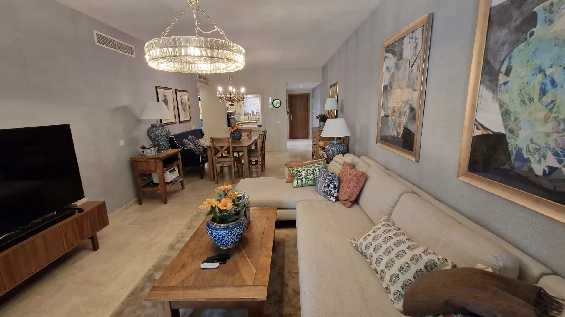 For sale 2 bedrooms ground floor apartment in El Campanario