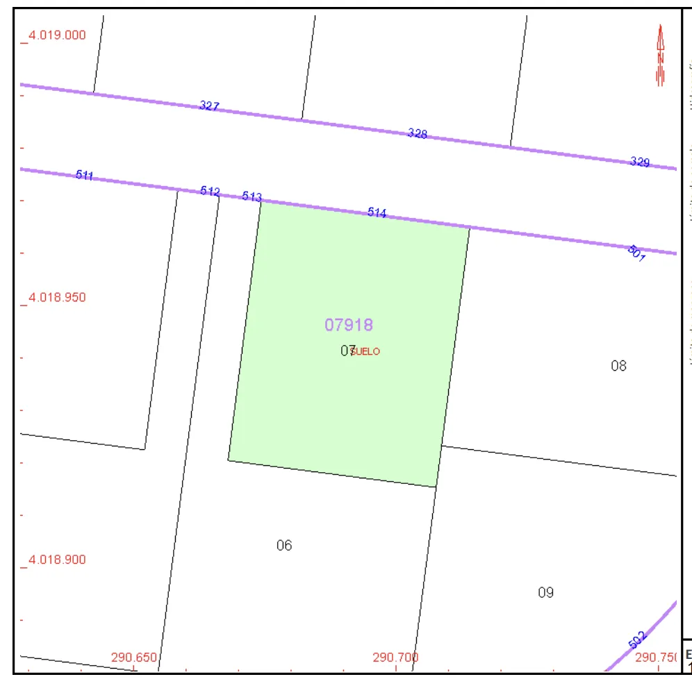 Plot for sale in Zona L