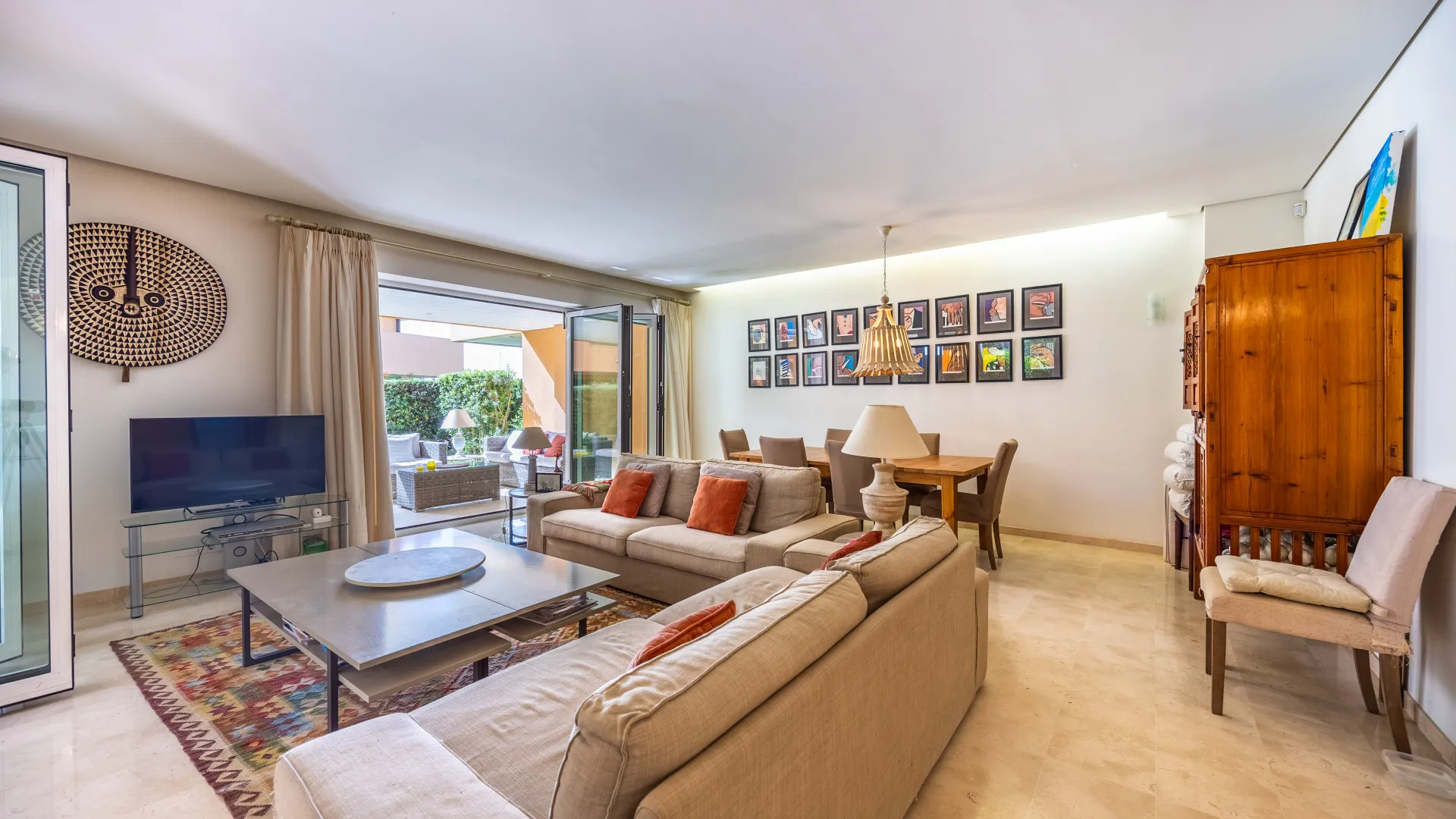 Apartamento planta baja en venta en Ribera del Marlin con 3 dormitorios