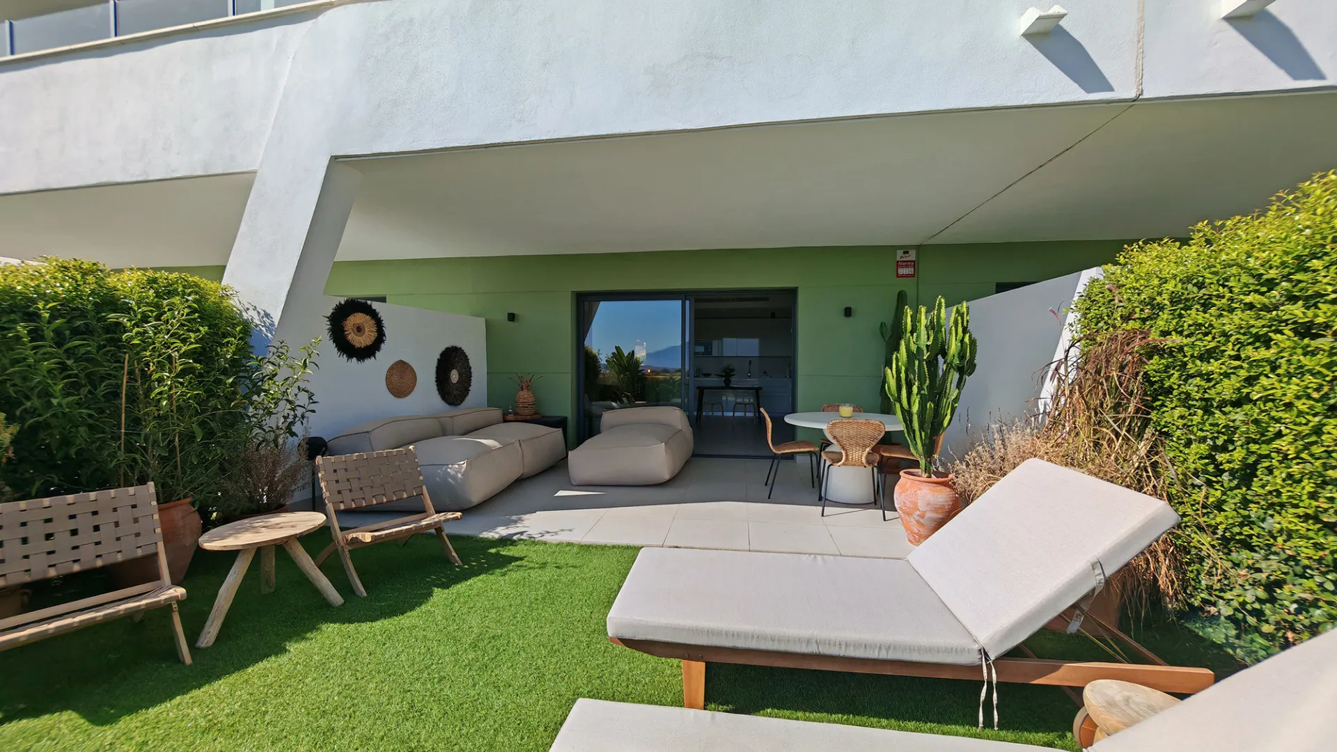Cala de Mijas, apartamento planta baja en venta de 2 dormitorios