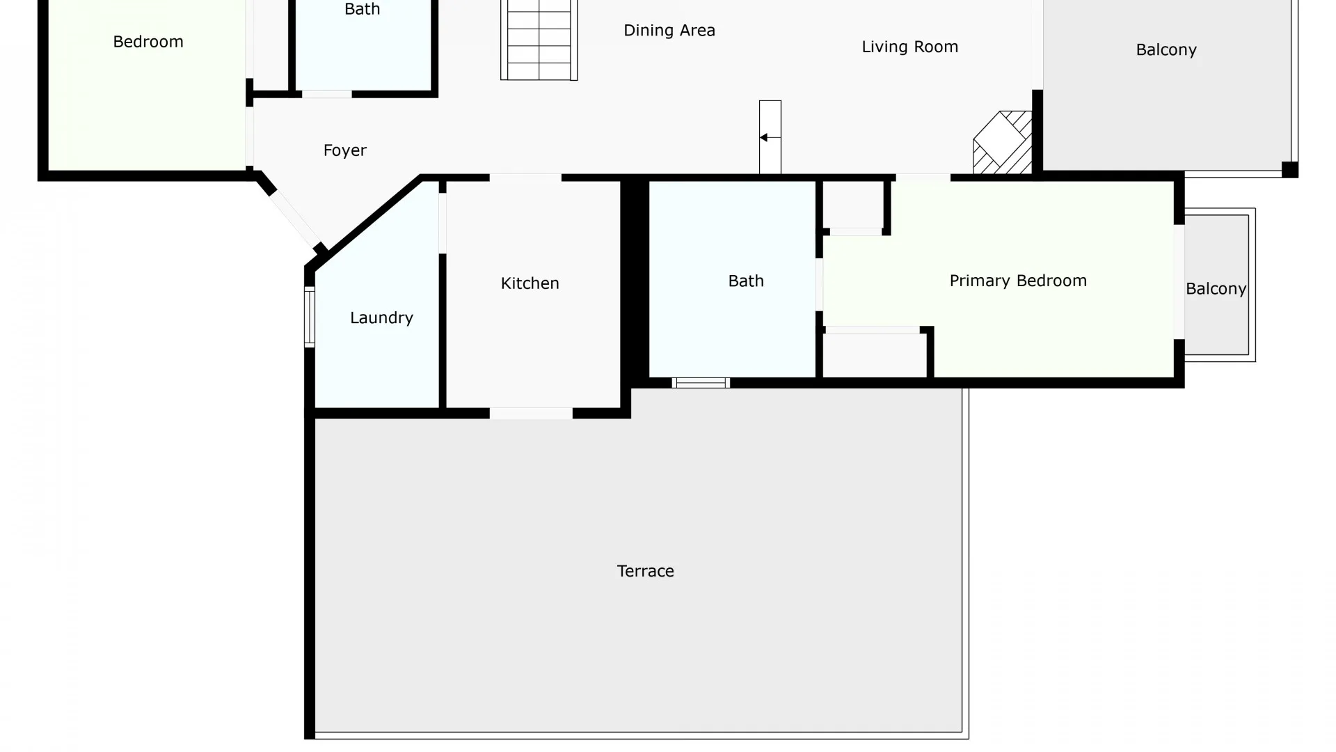 Atico duplex en venta con 3 dormitorios en Carib Playa