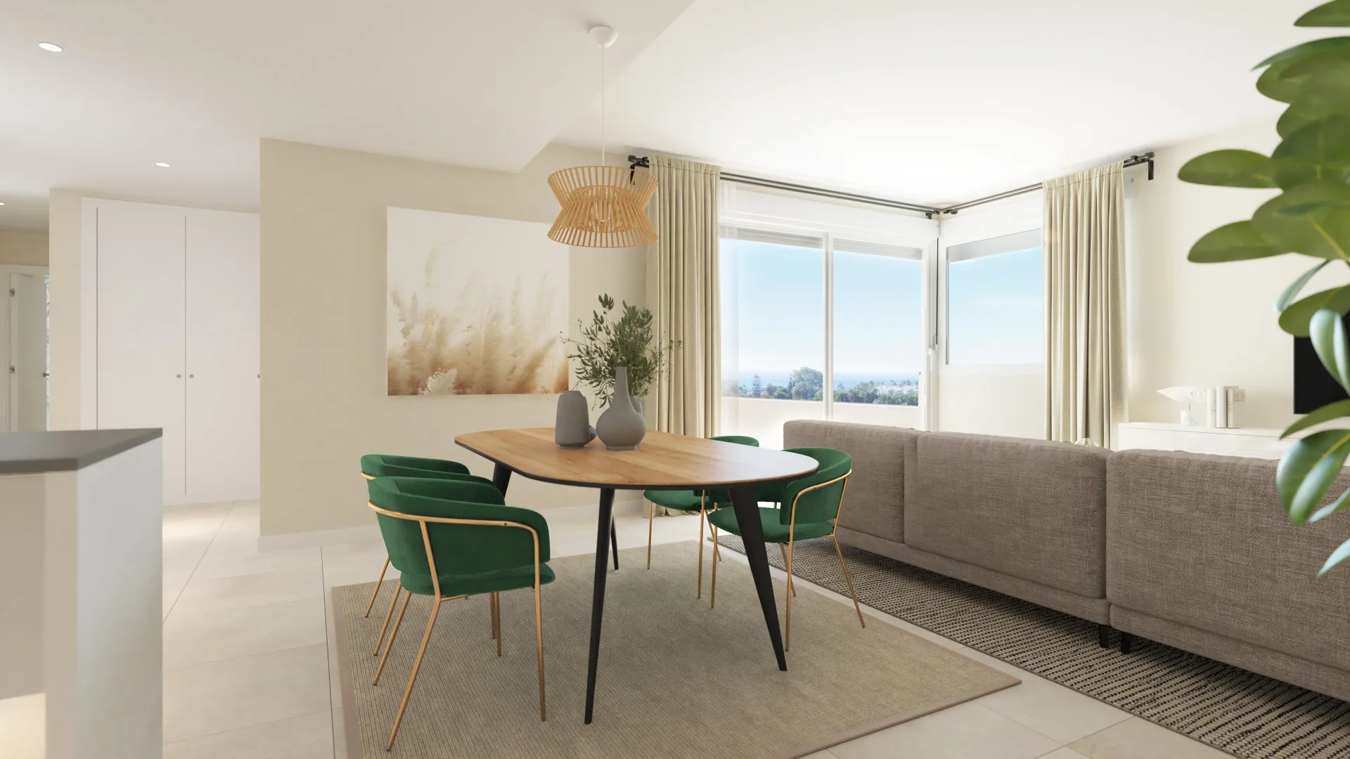Se vende apartamento planta baja con 3 dormitorios en Cancelada