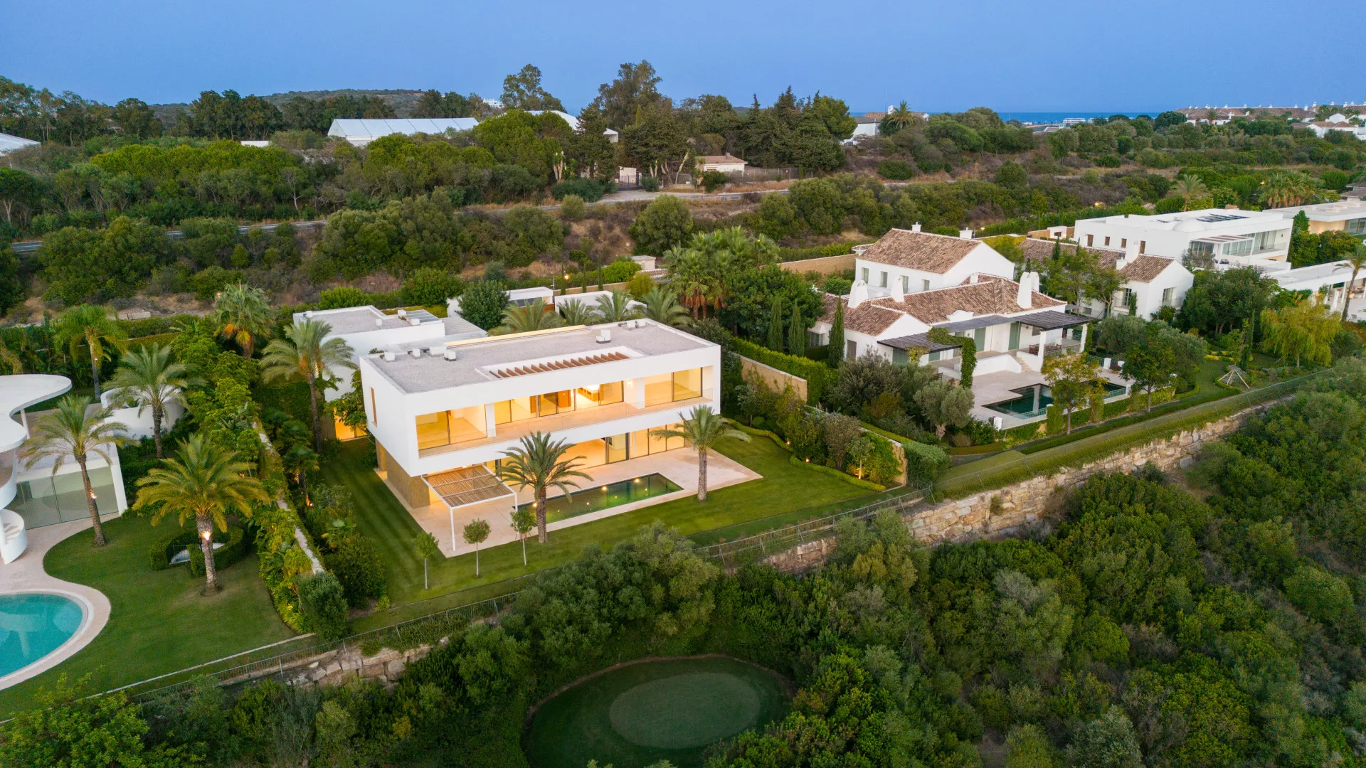 Villa en venta en Finca Cortesin de 5 dormitorios