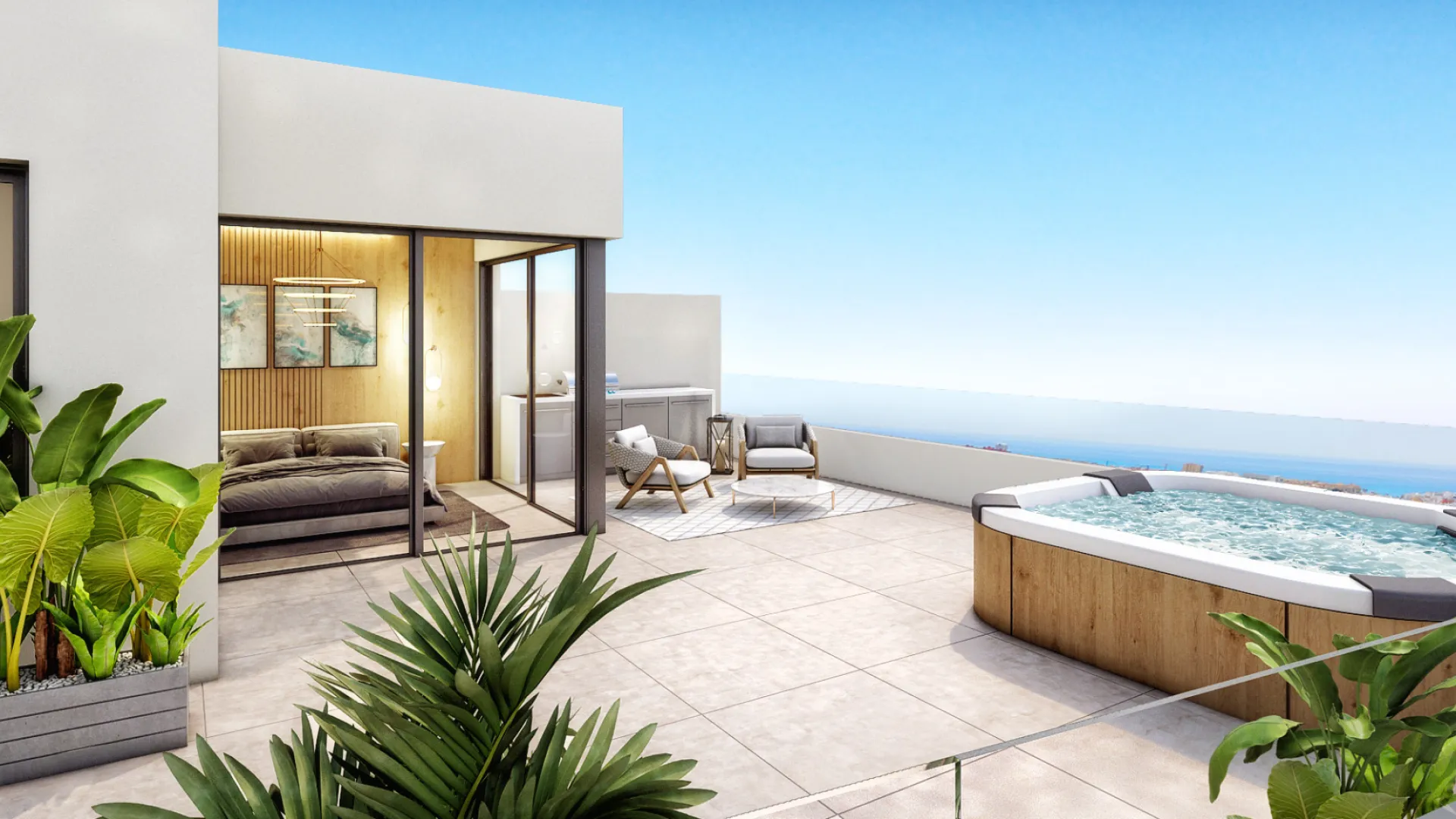 Atico duplex en venta en Estepona