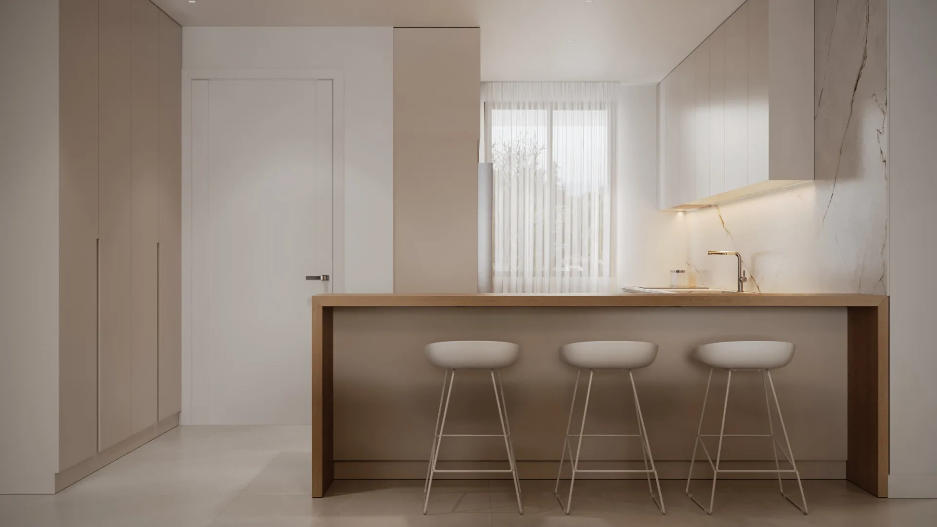 3 bedrooms ground floor apartment in New Golden Mile for sale