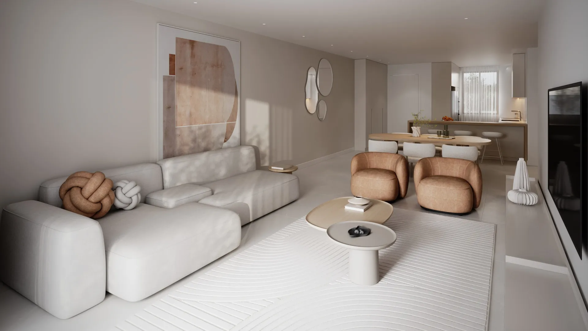 3 bedrooms ground floor apartment in New Golden Mile for sale