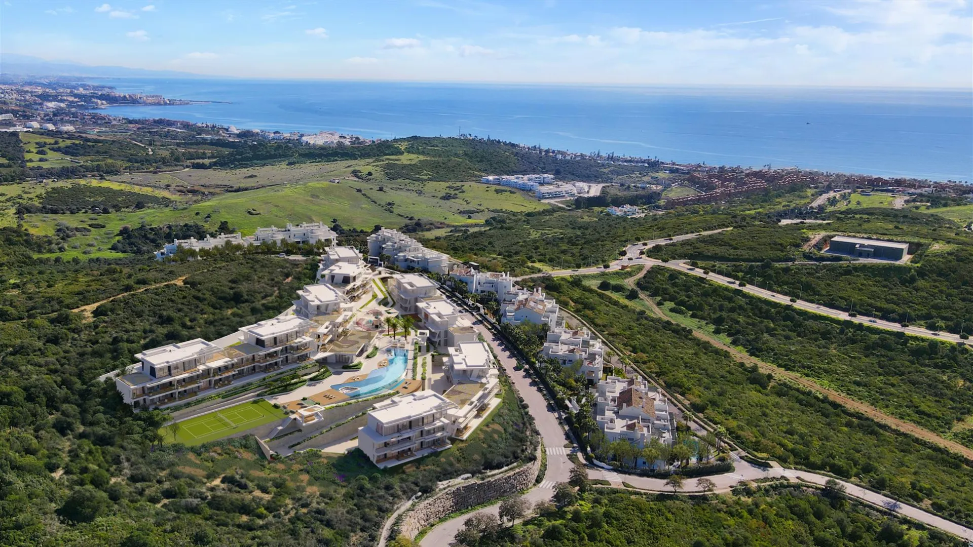 Finca Cortesin, apartamento en venta con 2 dormitorios
