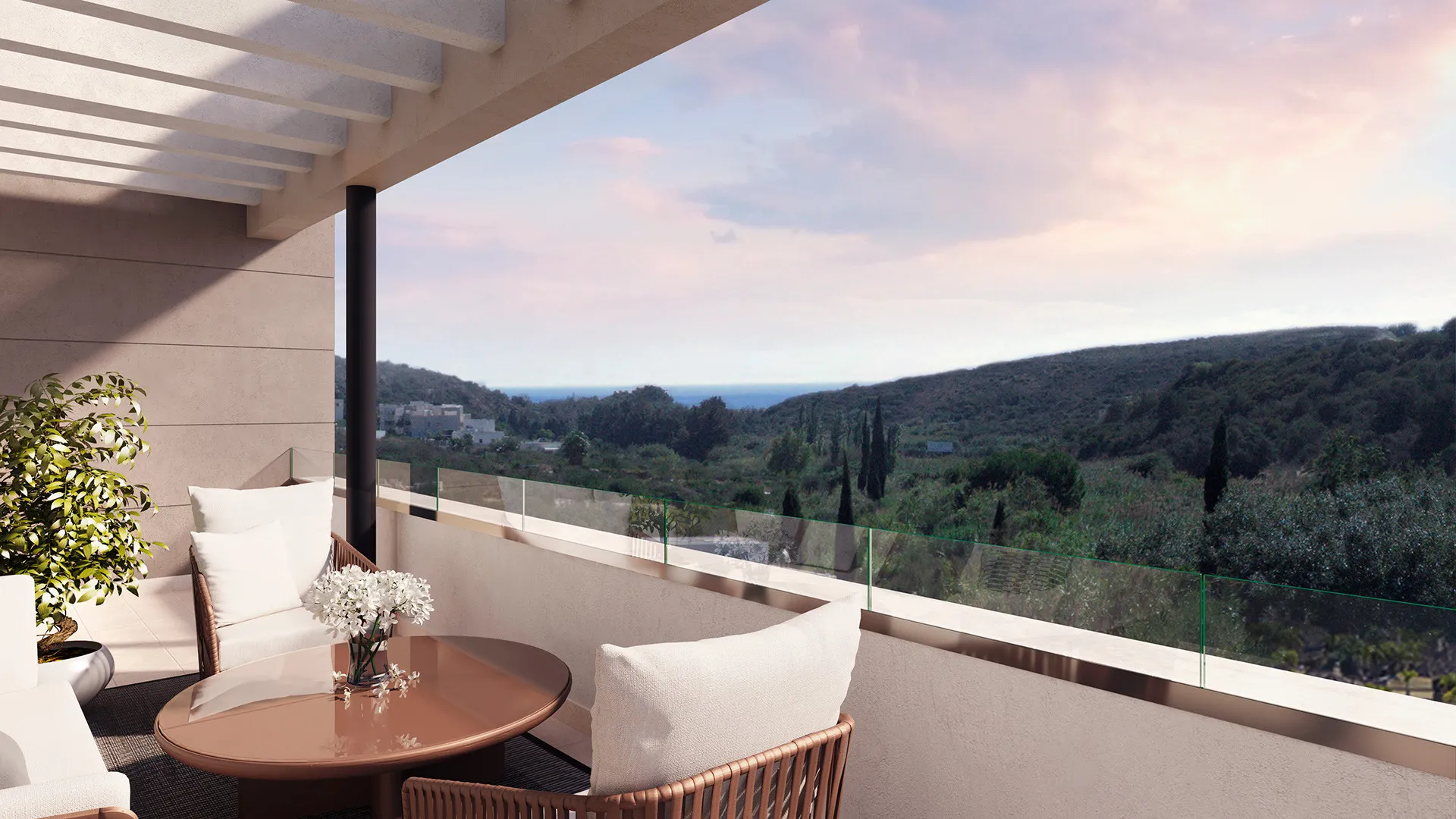 Buy 2 bedrooms apartment in Casares Golf