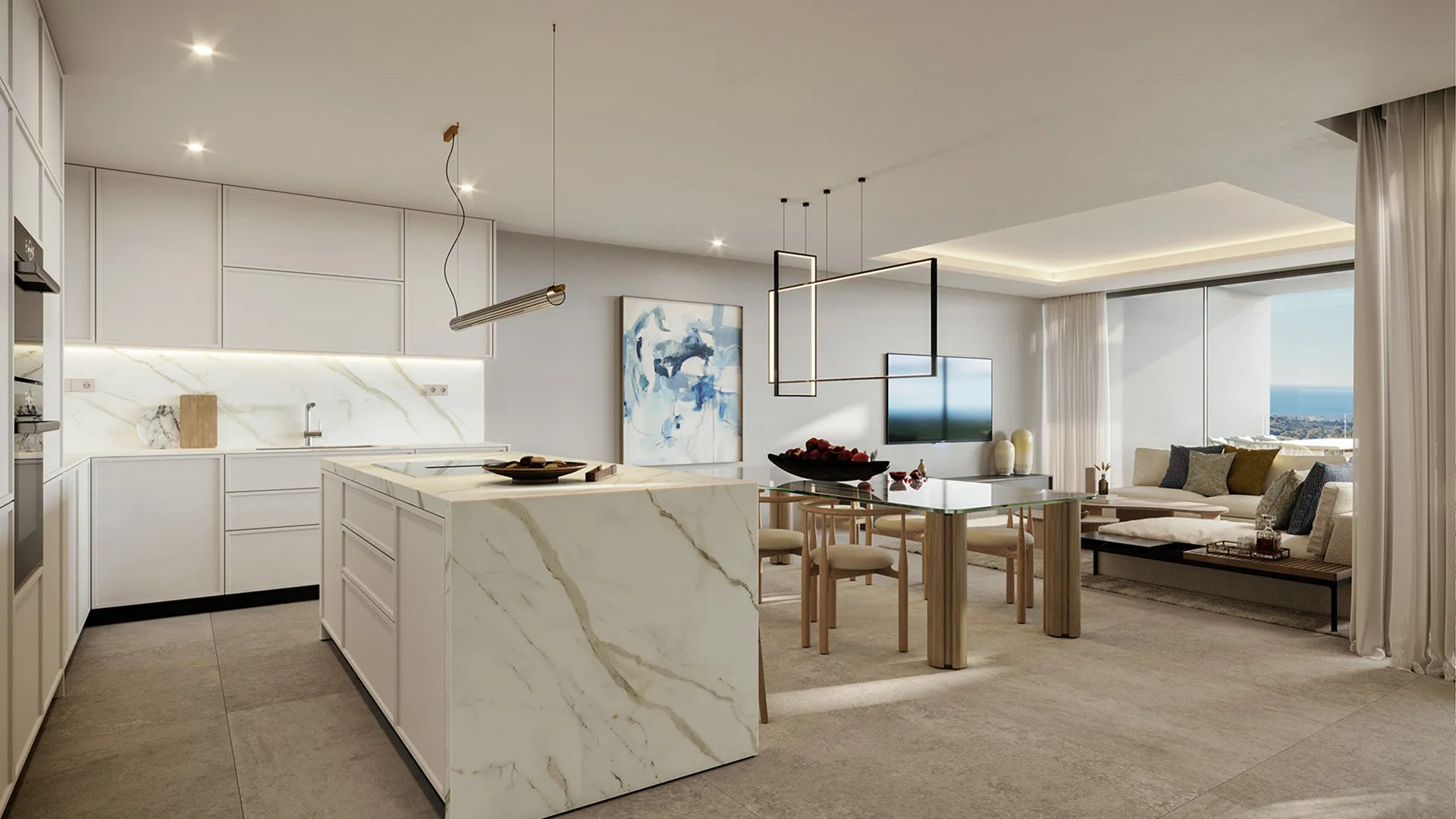 Apartamento a la venta de 2 dormitorios en Alcazaba Lagoon