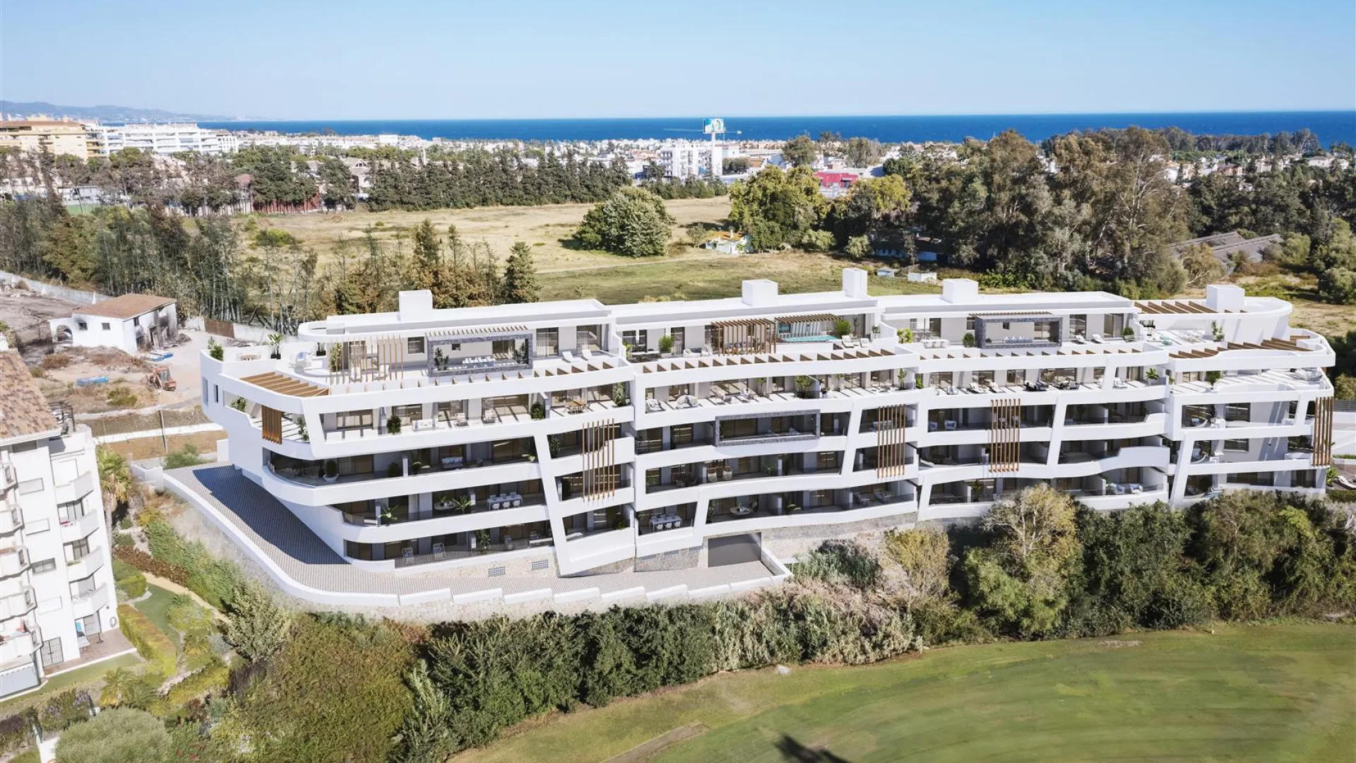 Guadalmina Alta, duplex planta baja a la venta con 3 dormitorios