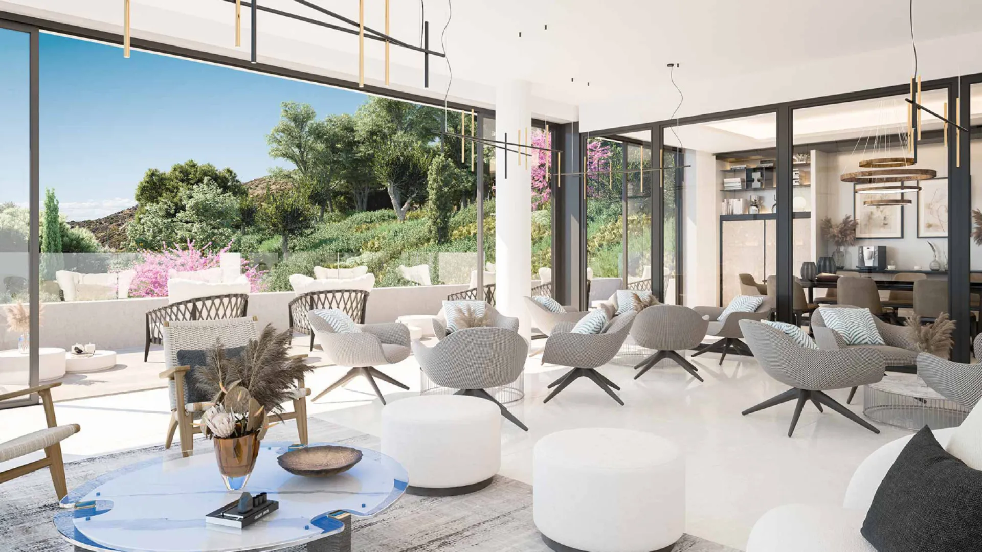 Ground floor apartment for sale in Benahavis with 4 bedrooms