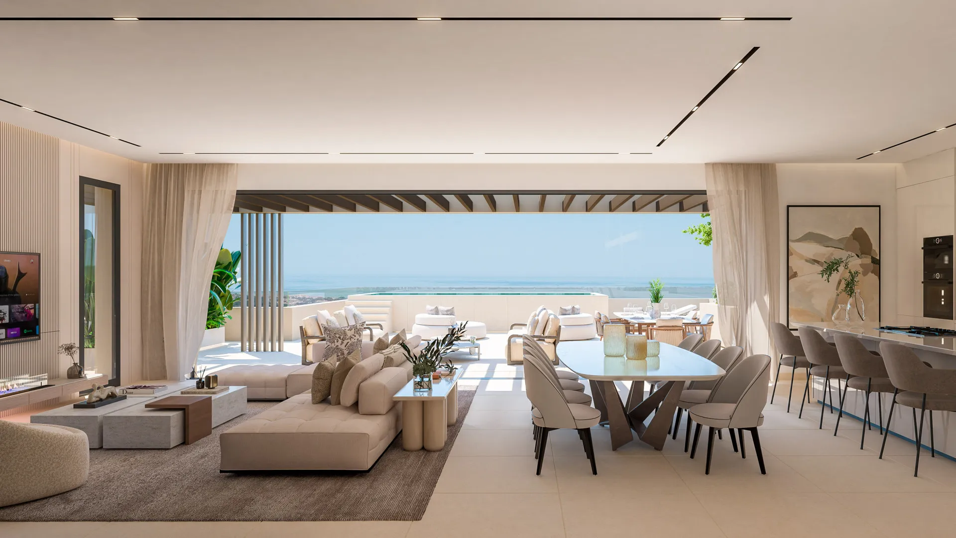 Ground floor apartment for sale in Benahavis with 4 bedrooms
