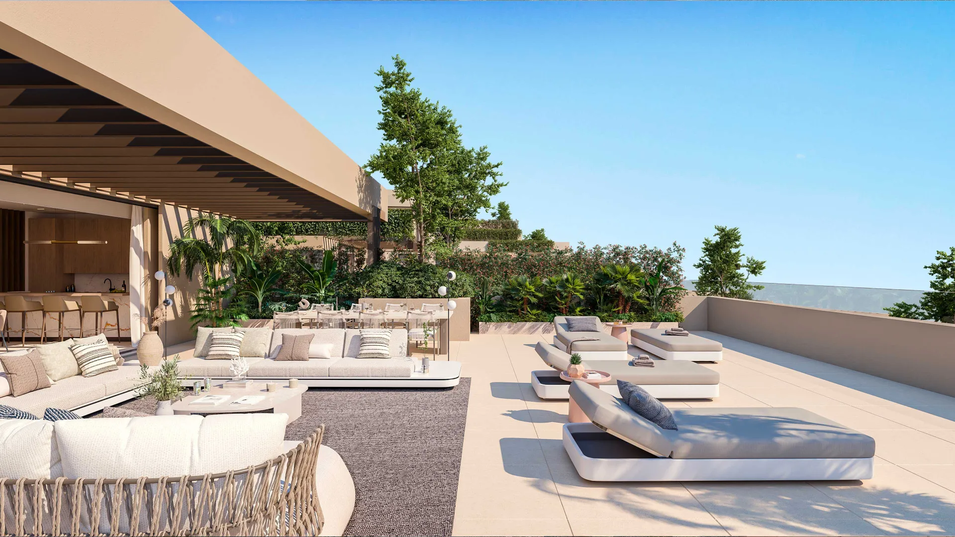 Ground floor apartment for sale in Benahavis with 4 bedrooms