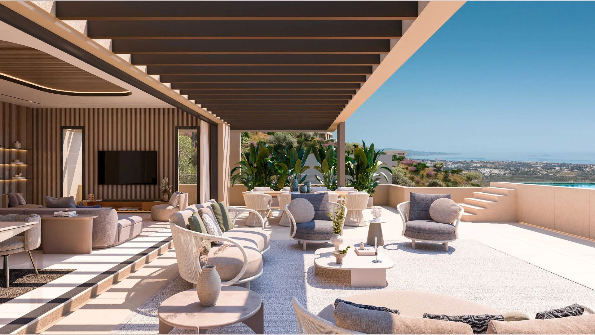 Ground floor apartment for sale in Benahavis with 4 bedrooms
